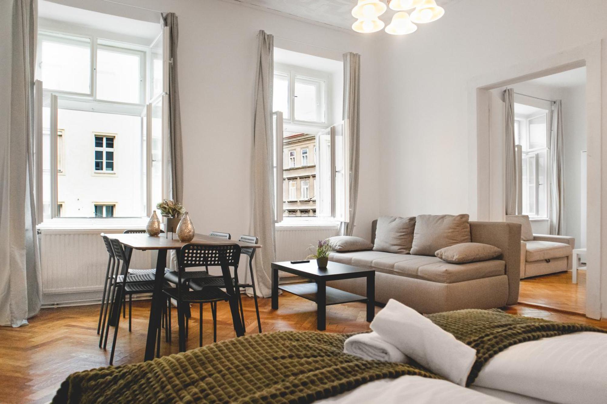 Apartament Commodious 3Br Apt. Ideal For Families And Friends Wiedeń Zewnętrze zdjęcie